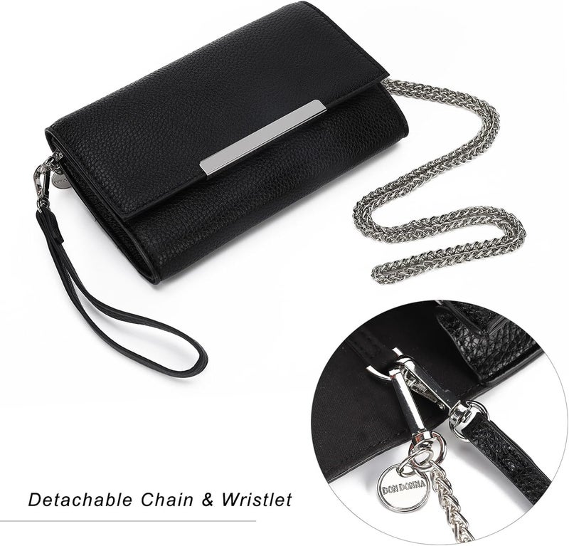AFKOMST Small Clutch Purses for Women Formal Evening Bag Crossbody and Wristlet Handbags for Party Prom Cocktail Wedding - Image 5